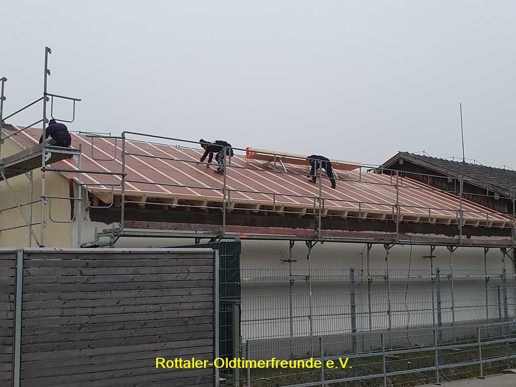 Rottaler-Oldtimerfreunde e.V. Garagenbau Dacharbeiten